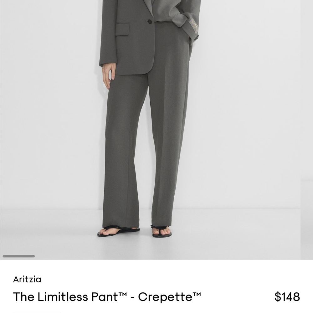 Aritzia Gray Limitless Pant